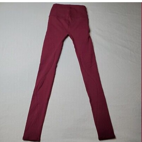 Lululemon Reveal Tight *Mindful Motion Deep Ruby - Picture 7 of 7